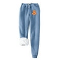 thumbnail image 1 of Sweatpants Pajama Women PURCOLT Printed Bottom Pants, Lamb Fleece Pockets, Elastic Tie Up, Thickened Plush, Warm And Sanitary Pants Up to 65% off, 1 of 2