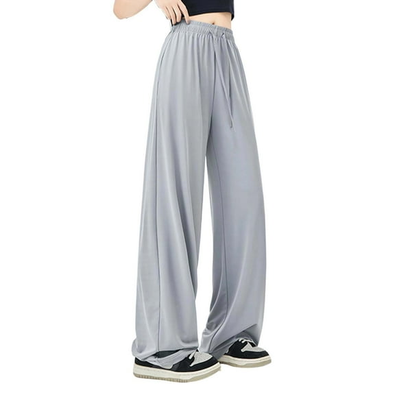 Sweatpants for Teen Girls Adjustable Drawstring Casual Pants Girls Solid Pants Essentials Sweatpants Girlss Sweatpants 11-12 Years Girls Fashion