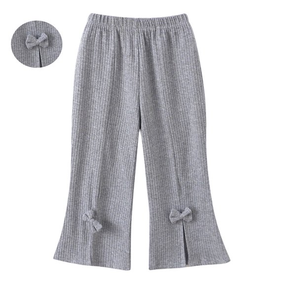 Sweatpants Toddler Boy Jogger Pants with Pockets Drawstring Basic Grey Sweatpants 2T Girl Pants