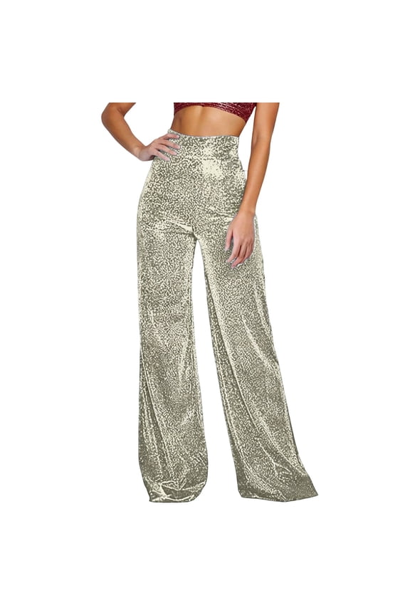 Sweatpants Wide Leg Sweatpants Women Shimmering Solid Wide Leg Pants for Casual Yet Elegant Satin Linish Style Trousers for Everyday Wear