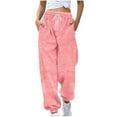 thumbnail image 1 of Sweatpants Women Baggy High Waisted Pants Casual Tapered Boyfriend Pants Jogger Sweatpants Y2K Trousers, 1 of 4