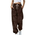 thumbnail image 1 of Sweatpants Women Baggy High Waisted Pants Casual Tapered Boyfriend Pants Jogger Sweatpants Y2K Trousers, 1 of 4