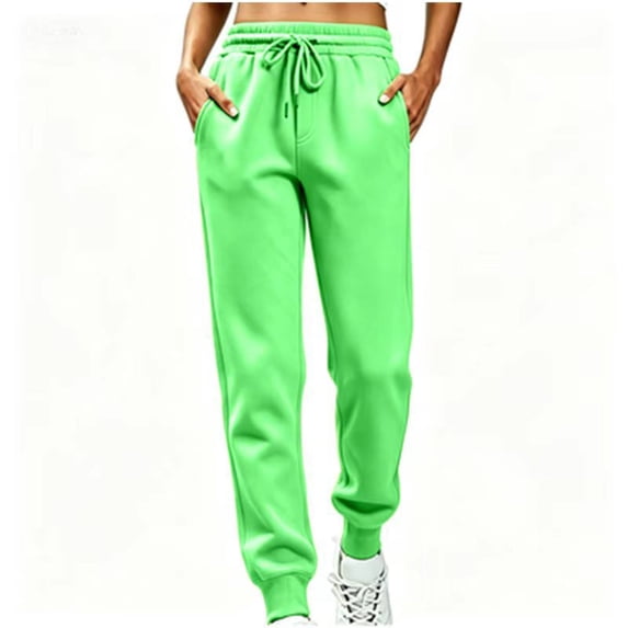 Sweatpants for Women High Waisted Joggers with Pockets Drawstring, Elastic Waist,Tapered Joggers for Workout, Lounge, Travel, Casual,Winter Fashion Sweatpants