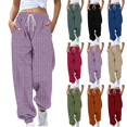 thumbnail image 1 of Sweatpants Women High Waisted Joggers Soft Brushed Fleece Lounge Pants with Side Pockets for Yoga Pants Running Casual Wear, 1 of 6