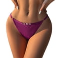thumbnail image 1 of Sweatpants Women,Low Waist Briefs Color Striped Fashion Comfort Underwear Panties,Seamless Underwear for Women,Z03 ,S, 1 of 4