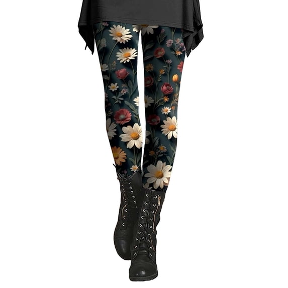 Sweatpants Women Slim Fit Floral Slimming Printed Yoga Pants Soft Milk Silk Grinding Fabric Lightweight & Breathable Suitable For Spring Summer & Fall L Women's Pants