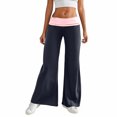 thumbnail image 1 of Sweatpants for Women Women Cargo Pants with Pockets Wide Leg Dress Pants for Women Women's Dress Pants for Work Women's Pants Casual Wide Leg Cargo Pants for Women, 1 of 6