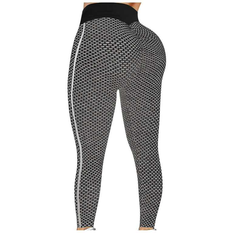 Buy Myathle Women's Fashion Compression Slim Fit Yoga Running Workout Pants  Color Black and White Printing Size XL Online at desertcartSeychelles