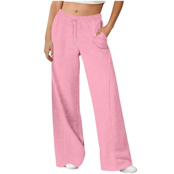 Sweatpants Womens Straight Leg Sweatpants Jogging Pants Casual Outfits for Women Lounge Cute Pants