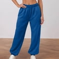 thumbnail image 1 of Sweatpants Womens Wide Leg Sweat Pants Soft Joggers for Women Casual Outfits for Women Cozy Sweatpants Cute Clothes, 1 of 7