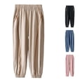 thumbnail image 1 of Sweatpants for Boys Baggy High Waist Elastic Jogger with Pockets Solid Pants Active Kids Spring Fall Pants 12-13 Years, 1 of 4