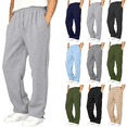 thumbnail image 1 of Sweatpants for Boys Fall Winter Elastic Waist Sports Sweat Pants Athletic Relaxed Fit Joggers with Side Pockets, 1 of 6