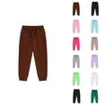 thumbnail image 1 of Sweatpants for Boys Girls 2026 Fashion Drawstring Elastic Waist Solid Color Jogging Pants Kids Sweat Pants with Pockets, 1 of 4