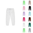 thumbnail image 1 of Sweatpants for Girls Boys 2025 Fashion Drawstring Elastic Waist Plain Joggers Kids Sweat Pants with Pockets, 1 of 4