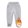 thumbnail image 1 of Sweatpants for Girls Elastic Waist Lined Athletic Sweatpants with Pockets Girls Sweatpants Size 7-8 Years, 1 of 3