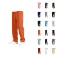 thumbnail image 1 of Sweatpants for Men 2025 Comfortable Drawstring Elastic Waist Loose Wide Leg Casual Pants Trousers, 1 of 1