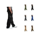 thumbnail image 1 of Sweatpants for Men 2025 Fall Winter Drawstring Straight Leg Cargo Joggers with Pockets Mens Casual Pants Trousers, 1 of 8