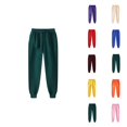 thumbnail image 1 of Sweatpants for Men 2025 Fall Winter Drawstring Straight Leg Joggers with Pockets Mens Casual Pants Trousers, 1 of 3