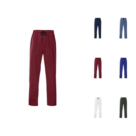 Sweatpants for Men 2025 Lightweight Slim Fit Straight Leg Drawstring Joggers with Pockets Mens Casual Pants Trousers