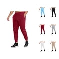 thumbnail image 1 of Sweatpants for Men 2025 Waffle Drawstring Fitness Workout Joggers with Pockets Mens Casual Pants Trousers, 1 of 8