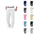 thumbnail image 1 of Sweatpants for Men 2026 Fashion Elastic Waist Drawstring Wide Leg Relaxed Fit Casual Pants Trousers with Pockets, 1 of 9