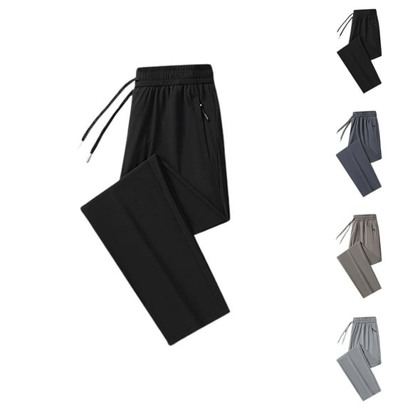 Sweatpants for Men - Comfortable Breathable Sweatpants with Pockets and Elastic Waistband for Gym & Training