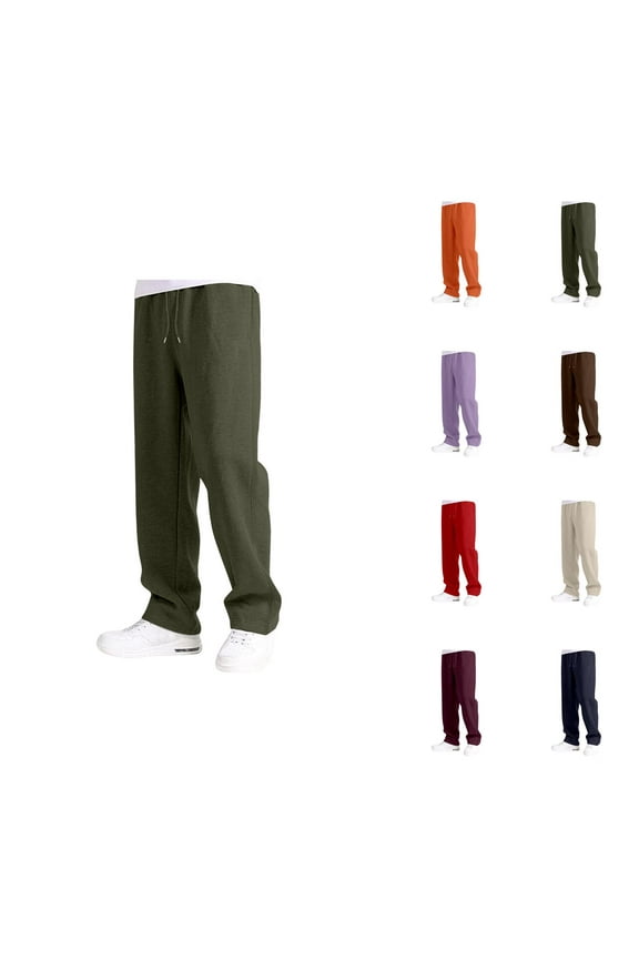 Sweatpants for Men - Comfortable Breathable Sweatpants with Pockets and Elastic Waistband for Gym & Training