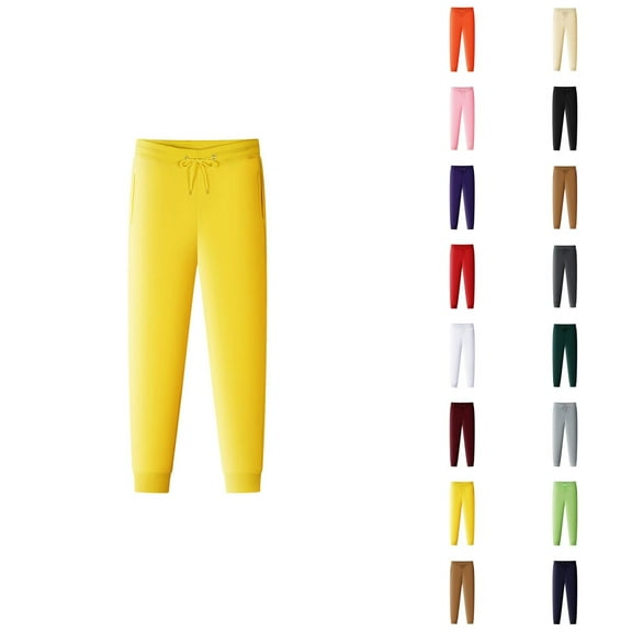 Sweatpants for Men - Comfortable Breathable Sweatpants with Pockets and Elastic Waistband for Gym & Training