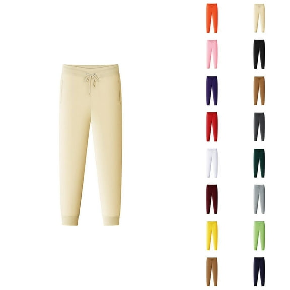 Sweatpants for Men - Comfortable Breathable Sweatpants with Pockets and Elastic Waistband for Gym & Training