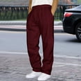 thumbnail image 1 of Sweatpants for Men Elastic Straight Leg Joggers Pants Running Pants Men's Pants, 1 of 4