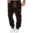 thumbnail image 1 of Sweatpants for Men Fashion Workout Drawstring Joggers Pants Big and Tall Men Casual Running Sweat Pants, 1 of 17