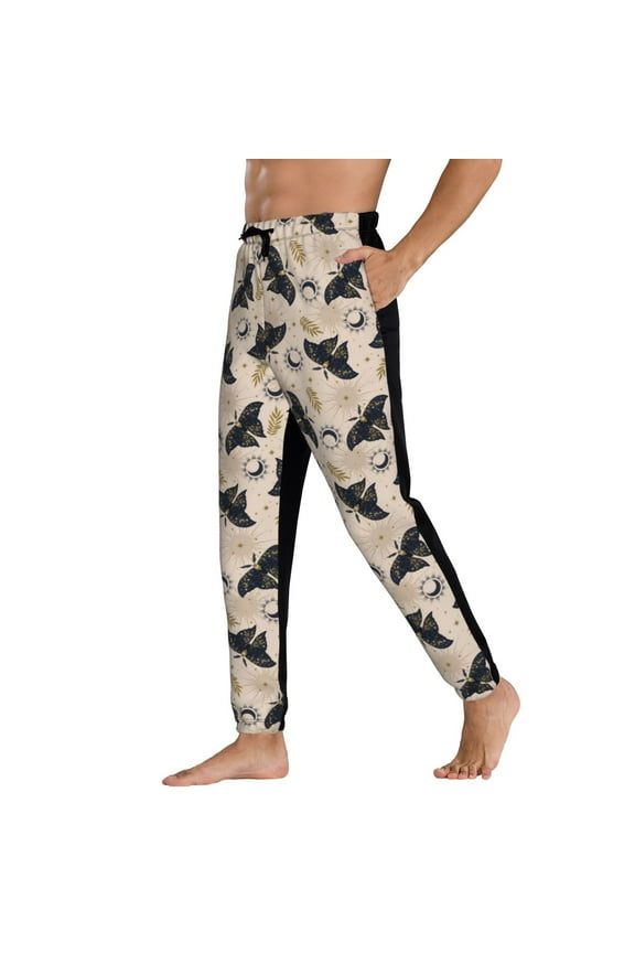 Sweatpants for Men - Ramadan moth Adjustable Elastic Band Mens Joggers With Pockets, Athletic Workout Gym Casual Track Pants for Men