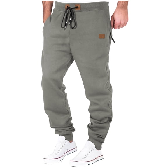 Sweatpants for Men Sawvnm Mens Fashion Joggers Sports Pants - Pants Sweatpants Trousers Mens Long Pants Christmas Gift
