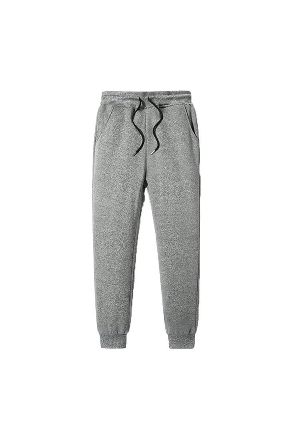 Sweatpants for Men Winter Fleece Pants Sherpa Lined Sweatpants Active Running Jogger Pants Active Athletic Workout Sweatpants
