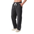 thumbnail image 1 of Men's Sweatpants with Pockets and Drawstring Under $10 Loose Fit Casual Sports Pants Solid Color Comfortable Jogging Breathable Lounge Wear, 1 of 8