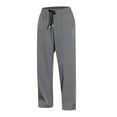 thumbnail image 1 of Sweatpants for Men with Pockets Mens Corduroy Casual Pants Fashion Loose Fit Wide Leg Pants Straight Sweatpants Elastic Waist Drawstring, 1 of 6
