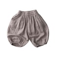 thumbnail image 1 of Sweatpants for Girls Baggy Joggers High Waist Elastic with Pockets Girls Solid Pant Youth Kids Spring Fall Sweatpants 4-5 Years, 1 of 5