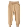 thumbnail image 1 of Girl Sweatpants Drawstring Jogger Sweatpants Girls Solid Pants Athletic Leggings Kids Spring Fall Sweatpants 1-2 Years Girls Fashion, 1 of 3