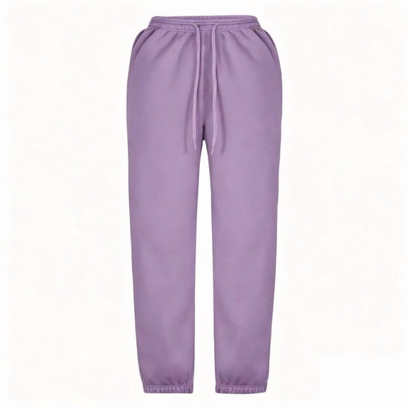 Sweatpants for Girls Joggers High Waist Elastic with Pockets Girls Solid Pant Youth Athletic Sweatpants for Kids 3-4 Years