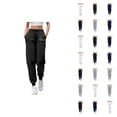 thumbnail image 1 of Sweatpants for Women 2026 Spring Casual Elastic Waist Straight Leg Joggers with Pockets Jogging Pants, 1 of 5