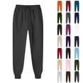 thumbnail image 1 of Sweatpants for Women Casual Trousers High Elastic Waist Drawstring with Multi-Pockets Long Pants, 1 of 7