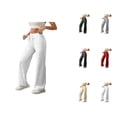 thumbnail image 1 of Sweatpants for Women Elastic High Waist Drawstring Wide Straight Leg Casual Loose Workout Gym Sweat Pants, 1 of 7