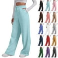 thumbnail image 1 of Sweatpants for Women High Waisted Baggy Sweatpants Casual Drawstring Workout Pants with Pockets, 1 of 7