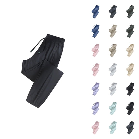 Sweatpants for Women Men 2025 Casual Loose Quick Drying Cooling Workout Pants Joggers with Pockets Sweats Trousers