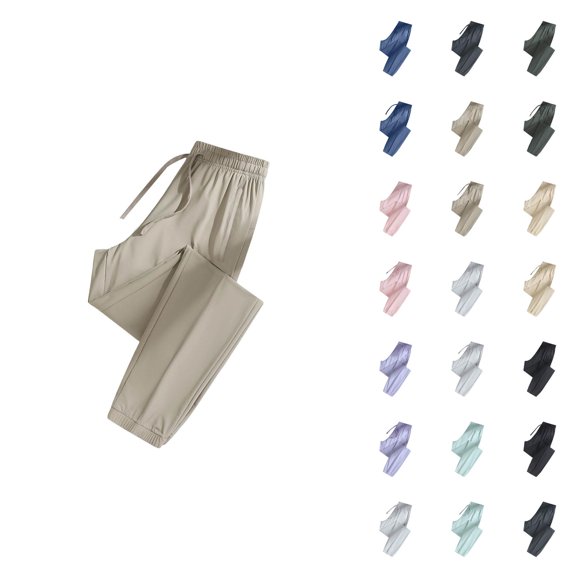 Sweatpants for Women Men 2025 Casual Loose Quick Drying Cooling Workout Pants Joggers with Pockets Sweats Trousers