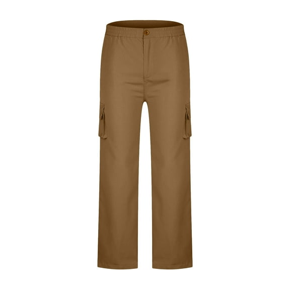Sweatpants for Women,Pants for Women, Cargo Pants Trousers Work Wear Solid with 6 Pocket Full Pants,Womens Work Pants