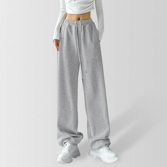Sweatpants for Women Wide Leg Pants Joggers Casual Pants for Women Cozy Pants Woman Clothes