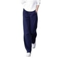 thumbnail image 1 of Sweatpants for Womens Straight Leg Fleece Lined Sports Pants Casual Workout Joggers Drawstring High Waist Trousers, 1 of 4