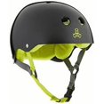 thumbnail image 1 of Sweatsaver Helmet Black Gloss w/ Green - M, 1 of 6