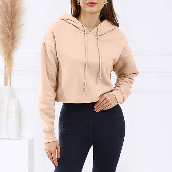 Sweatshirt Autumn And Winter Pullover Hoodie Midriff Long Sleeved Top Knitted Sweater Jackets Half Snap Pullover Women Womens Large Sweatshirt Hoodie Sweatshirt Hoodies Long Lined Jacket Graphic